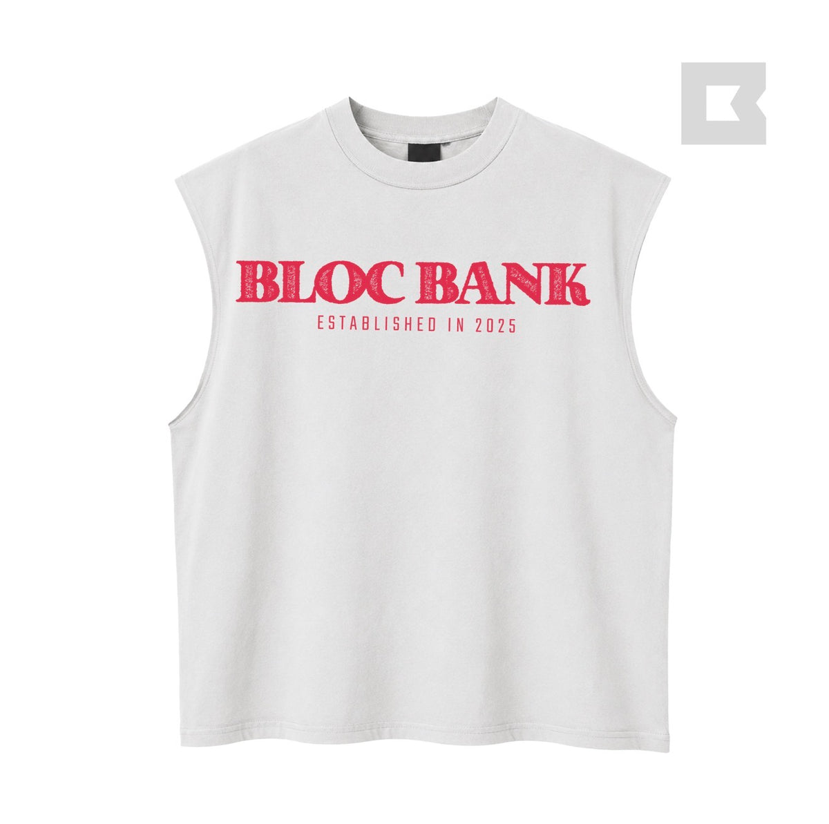 BLOCBANK SLEEVELESS