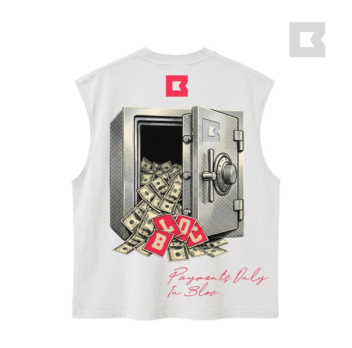 BLOCBANK SLEEVELESS